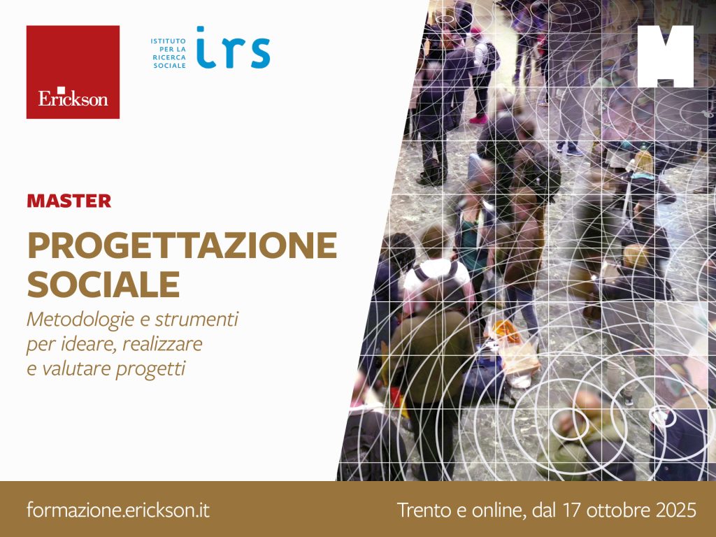 Master Erikson Irs sulla progettazione sociale