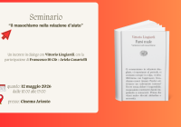 SEMINARIO “Il masochismo nella relazione d’aiuto” -12 MAGGIO 2026