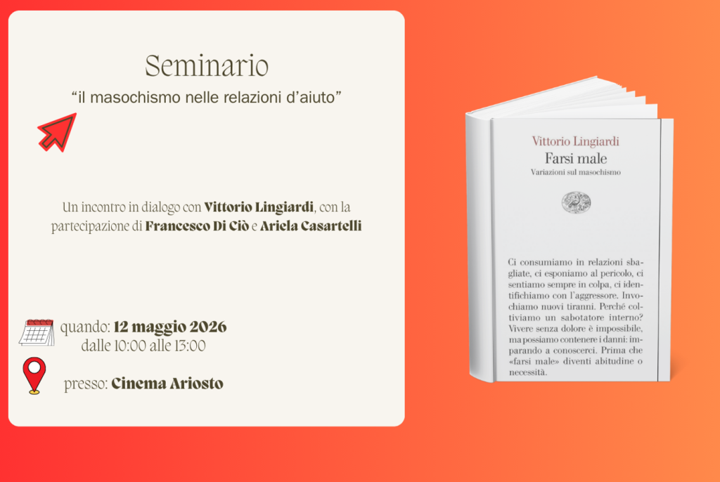 SEMINARIO \"il masochismo nelle relazioni di aiuto\"